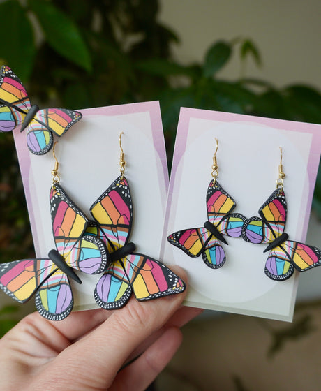 Pride Flag Butterflies