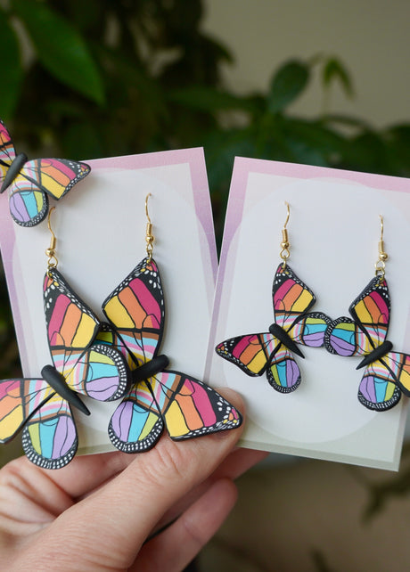Pride Flag Butterflies