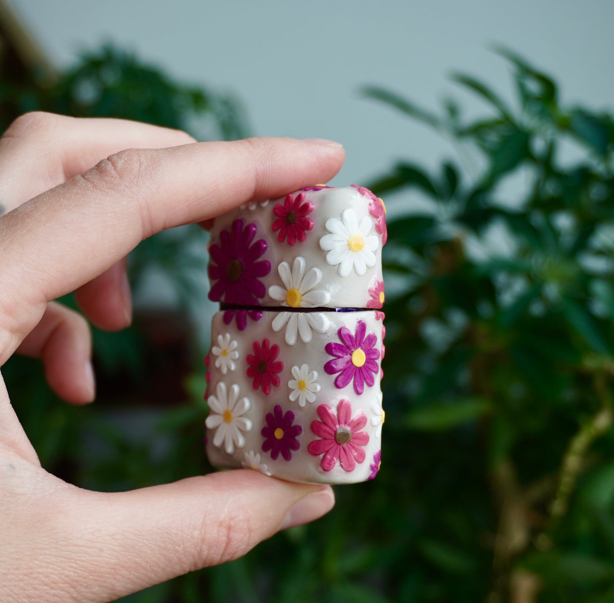 Zippo Flower Lighter Case - One Of A Kind