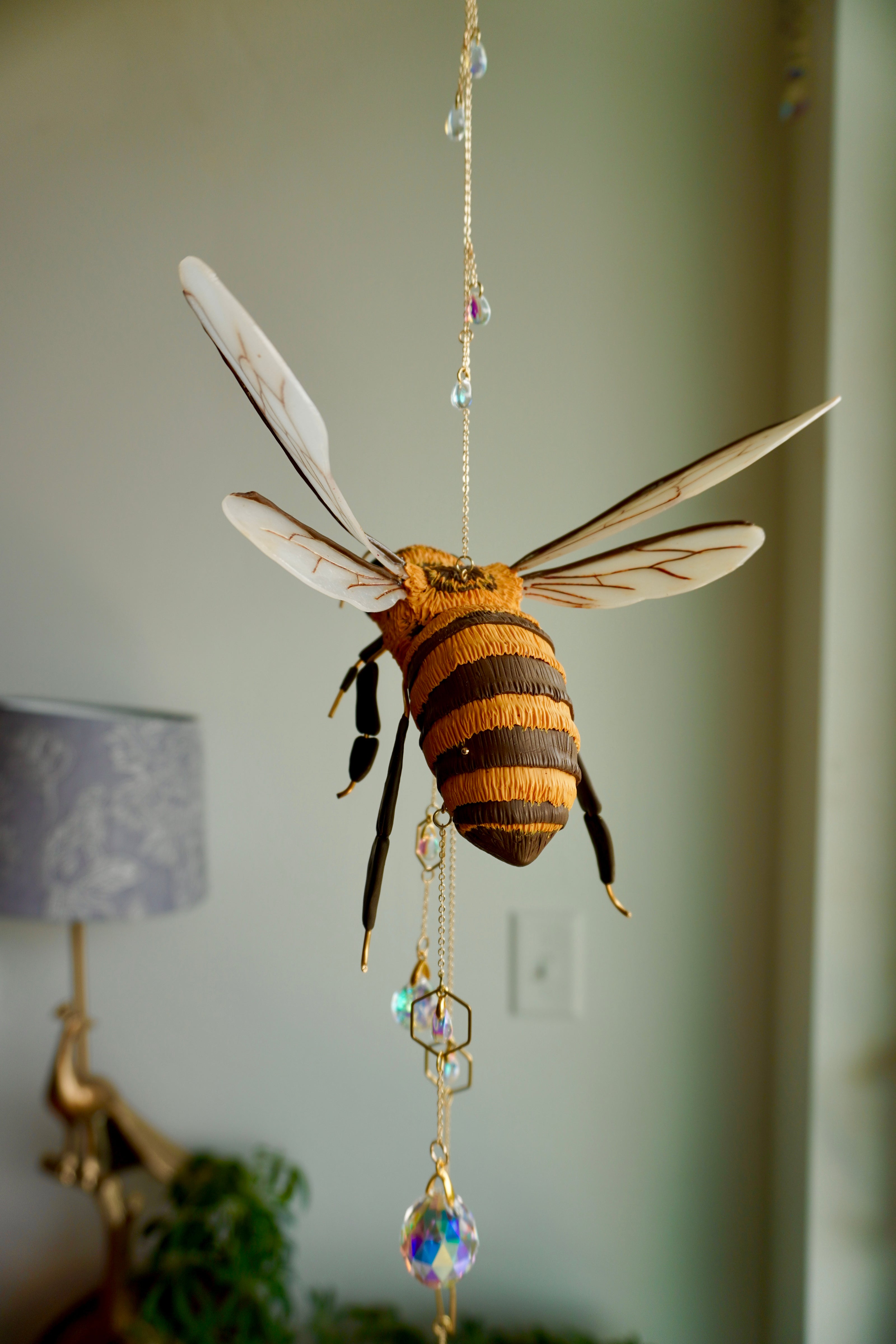One Of A Kind Large Bee Sun Catcher