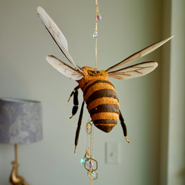 One Of A Kind Large Bee Sun Catcher