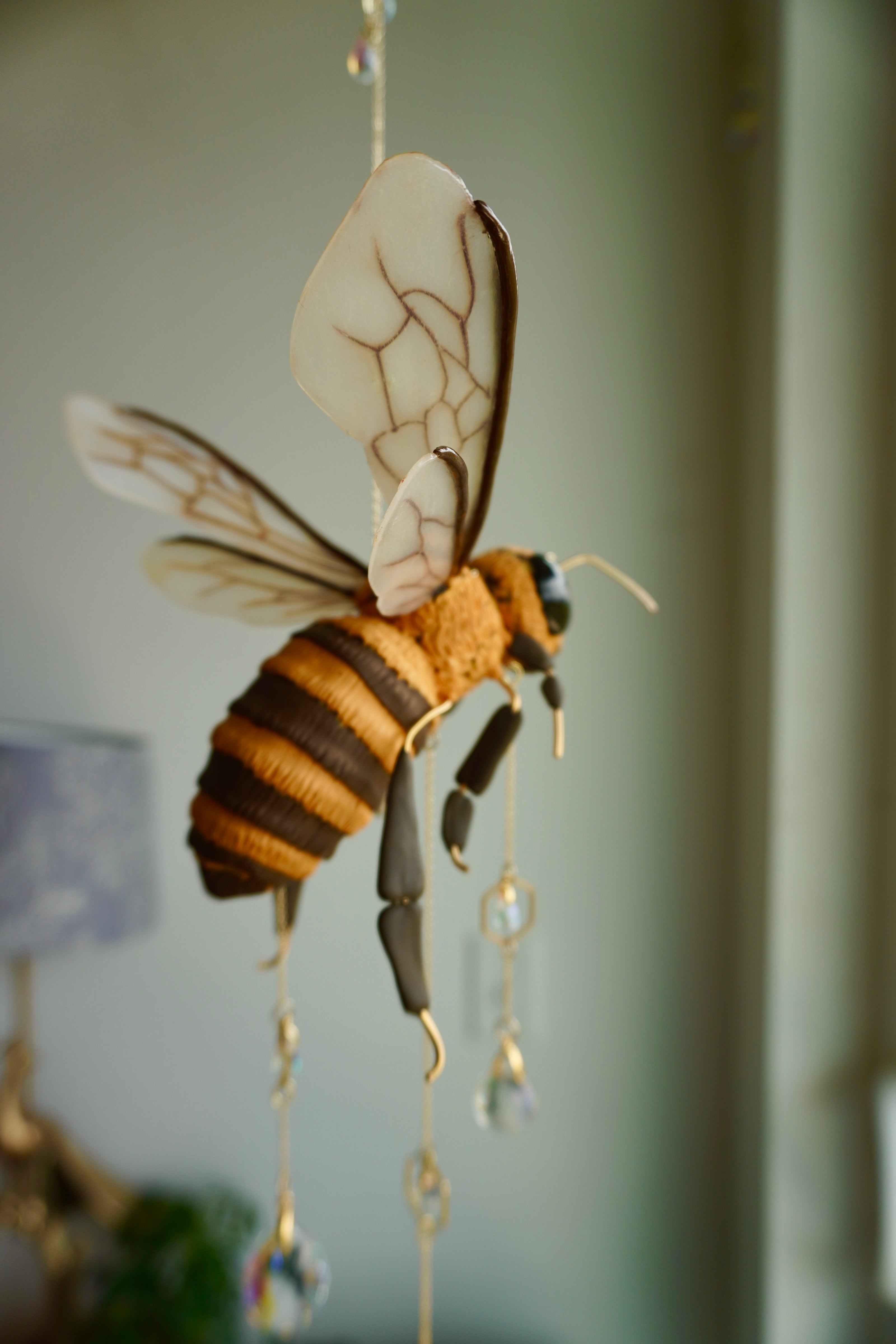 One Of A Kind Large Bee Sun Catcher