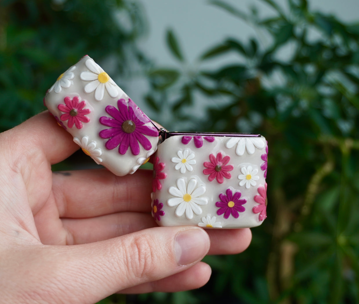Zippo Flower Lighter Case - One Of A Kind