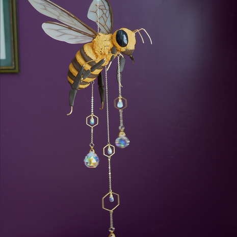 One Of A Kind Large Bee Sun Catcher